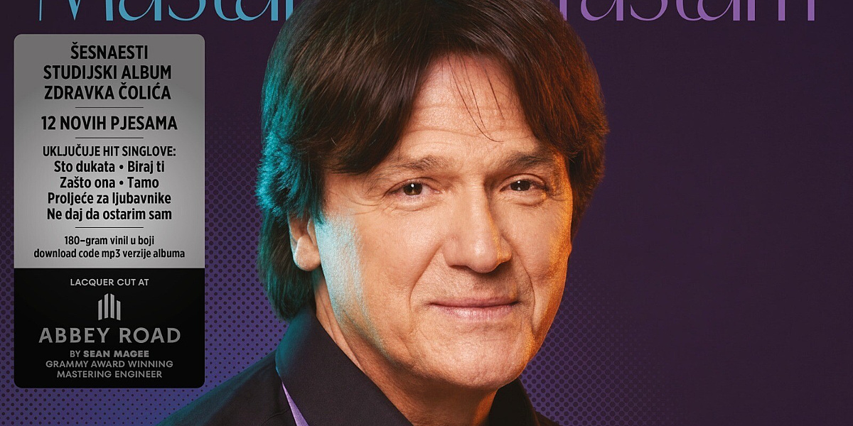 Zdravko Čolić predstavio album "Maštam i praštam" i najavio novu turneju