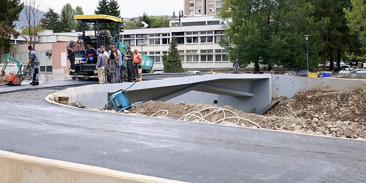 Privođenje kraju radova na novom mostu u Sarajevu uz ugovaranje dodatnih troškova