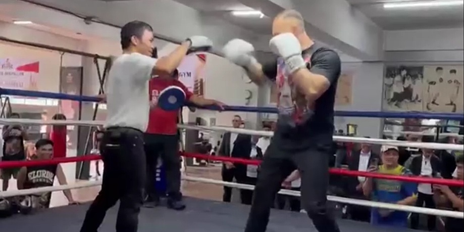 Poljski predsjednik odradio bokserski trening sa slavnim Mannyjem Pacquiaom