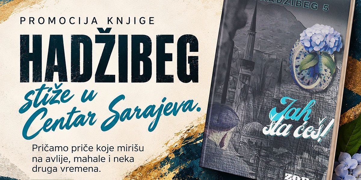 U Sarajevu se u subotu održava promocija knjige "Jah, šta ćeš" autora Kemala Čopre