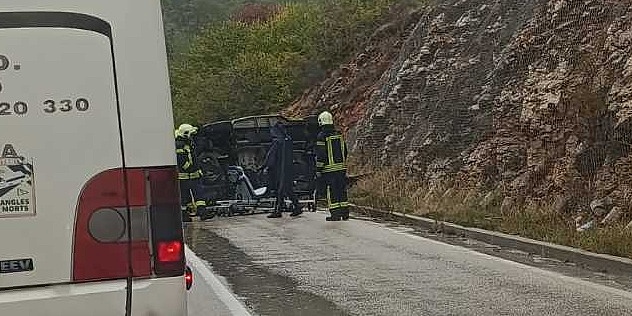 Saobraćajna nesreća na relaciji Kupres – Šuica: Više povrijeđenih u prevrtanju sanitetskog vozila