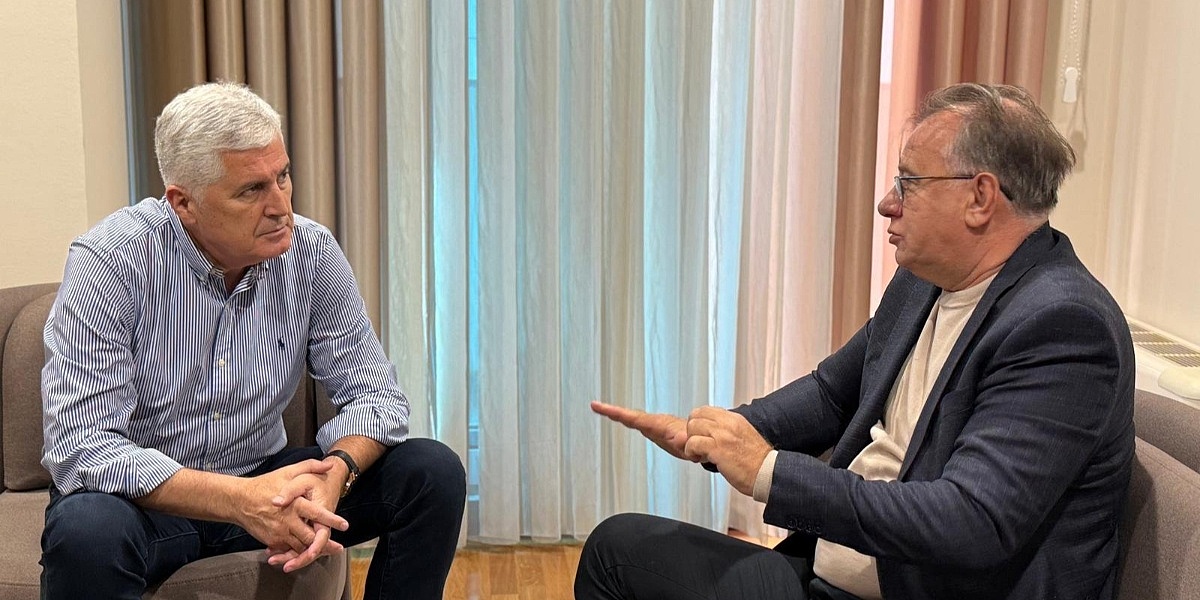 Čović i Nikšić u Mostaru razgovarali o izbornim rezultatima i formiranju vlasti
