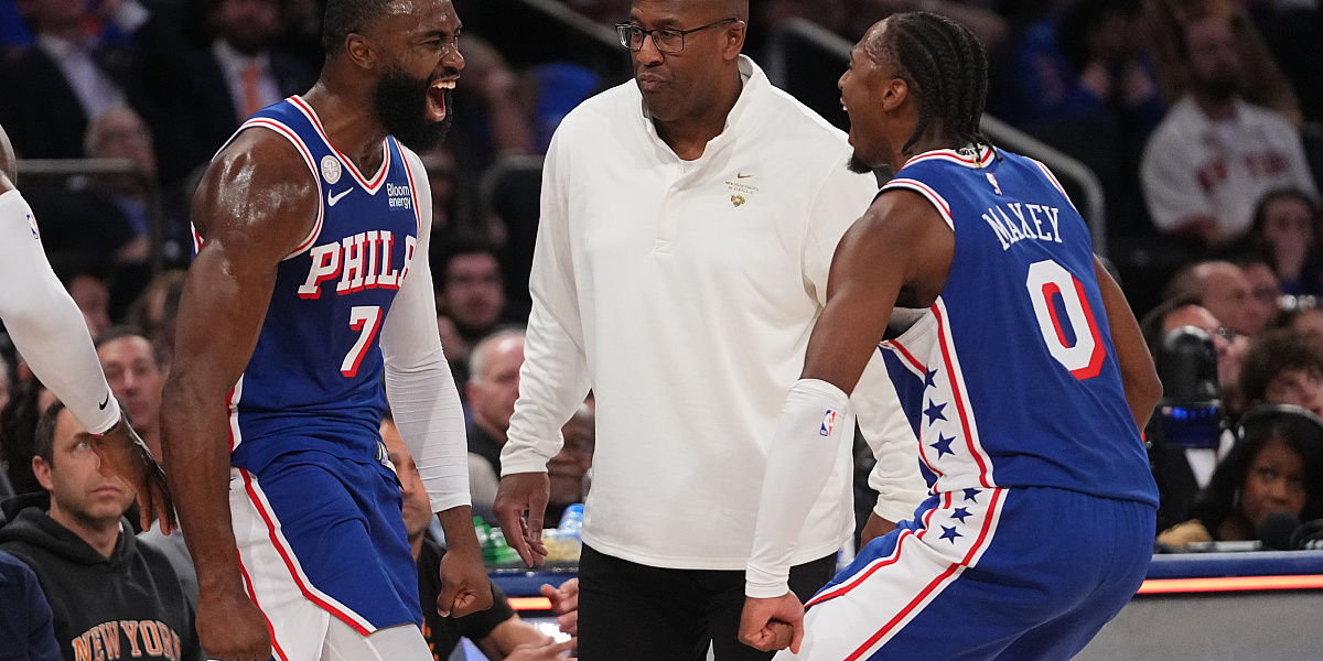 Philadelphia 76ersi s Jamesom i Brownom srušili prvake Knickse na otvaranju sezone Philadelphia 76ersi s Jamesom i Brownom srušili prvake Knickse na otvaranju sezone