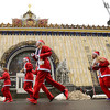Moskva: Utrka "Happy Run“ okupila stotine Djeda Mrazeva