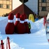 Adrenalinska zabava na snijegu: Isprobajte "human bowling"