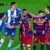 Suarez, Pique i Mascherano čekali igrače Espanyola u tunelu kako bi se obračunali