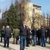 Radnici Krivaje Mobel štrajkuju pred Općinskim sudom u Zenici