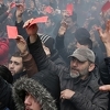 Navijači Trabzonspora crvenim kartonima protestovali protiv jučerašnje odluke sudije