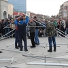 Priština: Opozicija počela danonoćni protest, šatori ispred Skupštine