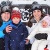 Porodična idila: Princ William i Kate Middleton prvi put s djecom na snijegu