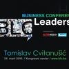 Tomislav Cvitanušić jedan od govornika na prvoj Business leadership konferenciji