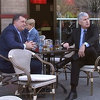 Banja Luka: Dodik i Čović prošetali gradom nakon zvaničnog sastanka