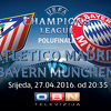 Polufinale Lige prvaka na OBN TV: Atletico Madrid - Bayern
