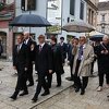 Zamjenik turskog premijera Simsek prošetao Baščaršijom i obišao mezarje Kovači