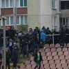Sukob navijača Željezničara i policije na Bilinom Polju