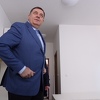 Dodik prije mitinga u šetnji kroz centar Banje Luke