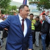 Milorad Dodik prošetao Banjom Lukom, dočekan aplauzom i ovacijama