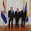 Članovi Predsjedništva BiH primili predsjednika Hrvatskog sabora Željka Reinera