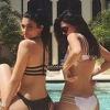 Atraktivne sestre Kylie i Kendall Jenner uživale u vrućoj zabavi na bazenu