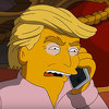 Donald Trump u Simpsonima čita knjigu "Najbolji Hitlerovi govori"