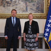 Izetbegović primio novu ambasadoricu Njemačke u BiH Christianu Constanzu Hohmann