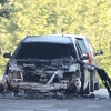 Sarajevo: Gorio automobil u ulici Brezanska čikma