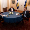 U Predsjedništvu BiH počeo sastanak Izetbegovića, Čovića i Radončića