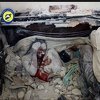 Potresna fotografija iz Alepa: Otac i sin pronađeni mrtvi ispod ruševina nakon zračnih napada