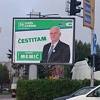 Senaid Memić se zahvalio glasačima plakatom: "Čestitam"