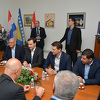 Petrov i Kovač u Stocu: Neprihvatljivo je da se nasilnik prikazuje kao žrtva, zaštitit ćemo Hrvate u BiH