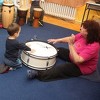 Mala ritam sekcija učiteljice Amine: Djeca ritam i osjete, jer ne čuje se samo uhom