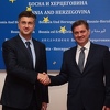 Premijer Hrvatske Andrej Plenković stigao u prvu zvaničnu posjetu BiH