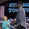 LeBron James na skupu podrške Hillary Clinton