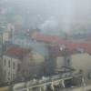 Gorio dimnjak u sarajevskoj ulici Ferhadija