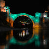 Mostar: Stari most u boji mira, kao znak solidarnosti sa civilima iz Alepa