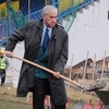 Grbavica: Željina legenda Mišo Smajlović položio kamen temeljac za izgradnju istočne tribine