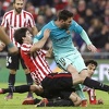 Poraz Barcelone u Kupu Kralja, Ahtletic Bilbao slavio s dva igrača manje