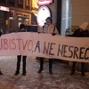 Transparent povodom izručenja Sanjina Sefića u BiH: Ubistvo, a ne nesreća
