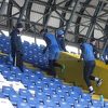 Pripreme u toku: Plavi treniraju i na stepenicama sjeverne tribine