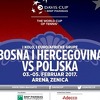 Davis Cup: Džumhur, Bašić, Brkić i Fatić brane boje BiH u susretu s Poljacima
