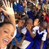 Rihanna zaigrala nogomet s djecom iz Malavija