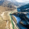 Pogledajte fascinantne prizore Jablaničkog jezera koje se povuklo iz Donje Rame