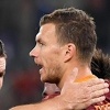 Džeko i Totti odveli Romu u polufinale Italijanskog kupa