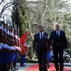 Zvanična posjeta Crnoj Gori: Zvizdić u Podgorici dočekan uz najviše državne počasti