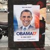 Obamini plakati širom Pariza uoči izbora, Francuzi siti domaćih političara