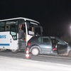 Jedna osoba povrijeđena u sudaru automobila i autobusa u Blažuju