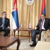 Vučić stigao u Istočno Sarajevo na sastanak s Dodikom
