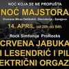 Rock veče u dvorani "Mirza Delibašić": Crvena jabuka, Piloti, Električni orgazam i Rock simfonija