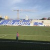 Postavljanje stolica na istočnoj tribini Stadiona Grbavica u završnoj fazi