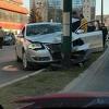 Sarajevo: Passat udario u stub rasvjete u Ložioničkoj ulici